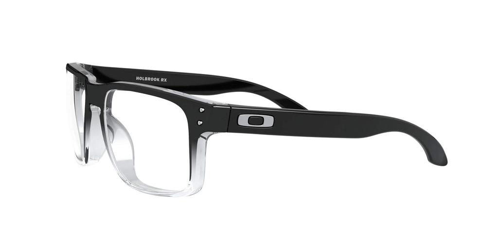 Sunglasses OX8156 HOLBROOK POLISHED BLACK CLEAR FADE RX [Oakley]