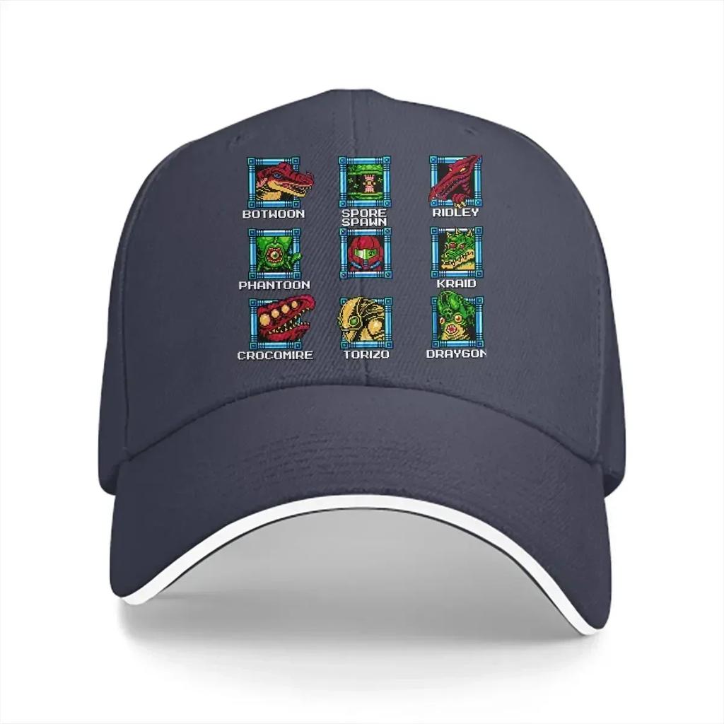MEGATROID Baseballkappe Herren Hüte Damen Schirmmütze Sonnenschutz Snapback Super Metroid Kappen
