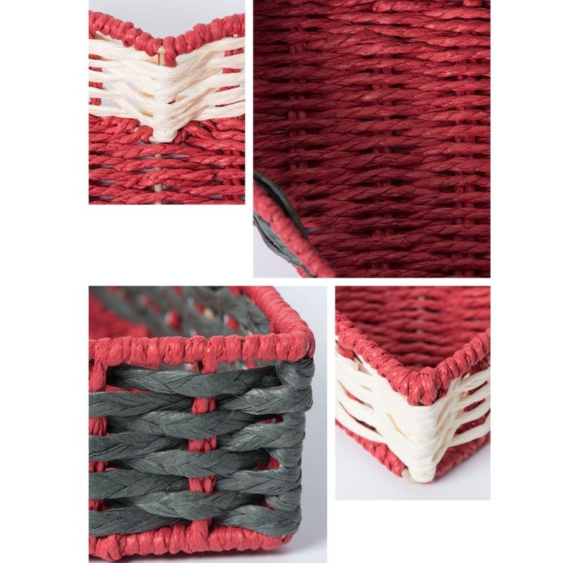 Heart Shaped Basket for Bread Or Snacks Display Decorative Fruit and Vegetable Organizer Kitchen Organization Tool