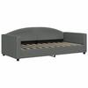 VidaXL Daybed with Mattress Dark Grey 90x190 Cm Fabric 3197181