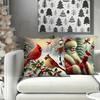 New Throw Pillow Cover Christmas Home Decoration Christmas Snowflake Pillow Cover Living Room Sofa Cushion Cover