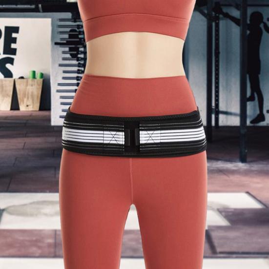Women Men Lower Back Support Brace Breathable Sciatica Belt Postpartum Pelvic Correction Support Belt Pain Relief SI Joint
