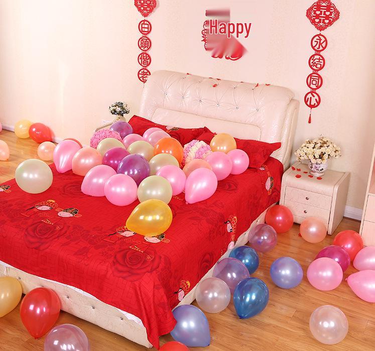 12-Zoll durchsichtige Latexballons für Hochzeiten & Geburtstage - Weiße Haut, Keine. 8