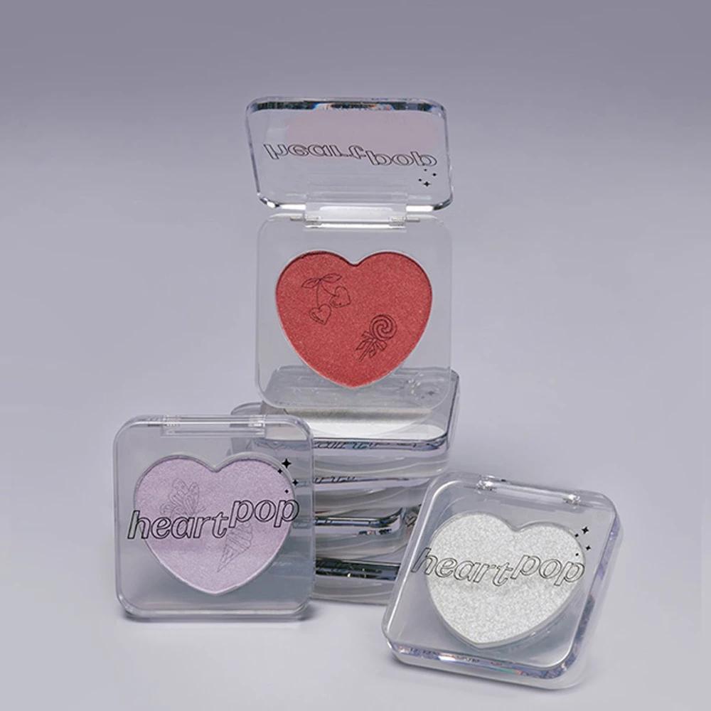 [Not Bad Collection] Heart Pop Blusher White Dolphin