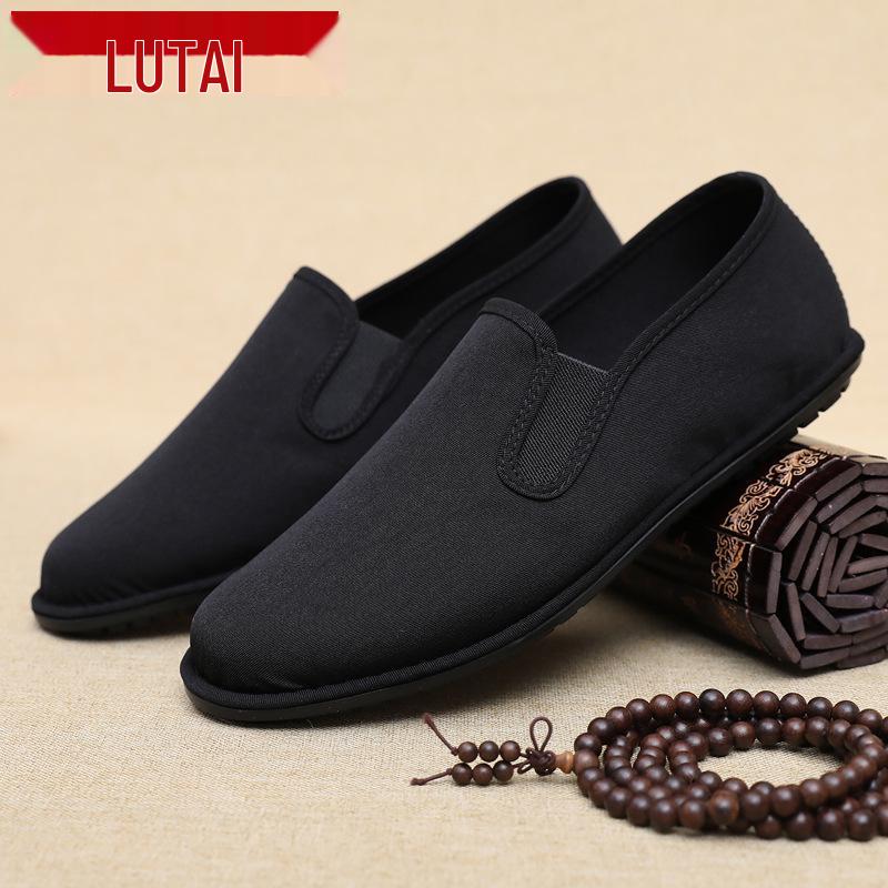 

Мужские высококачественные матерчатые слипоны, устойчивые к запаху, с мягкой подошвой «тысяча слоев» Size 45 [Foot Length 27.5cm]