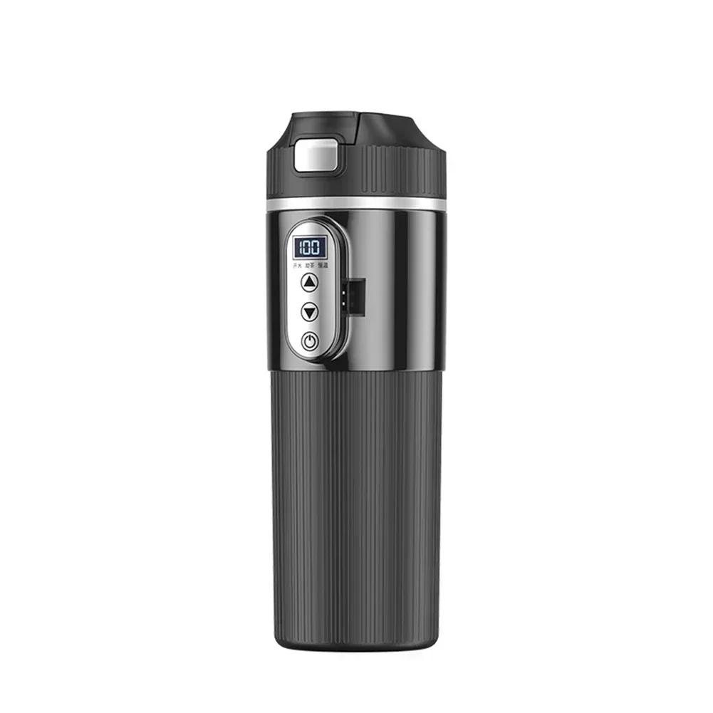 Electric Kettle Compatible with Both Cars and Trucks Spacious Capacity of 500ml Easy to Use Touch Control Interface