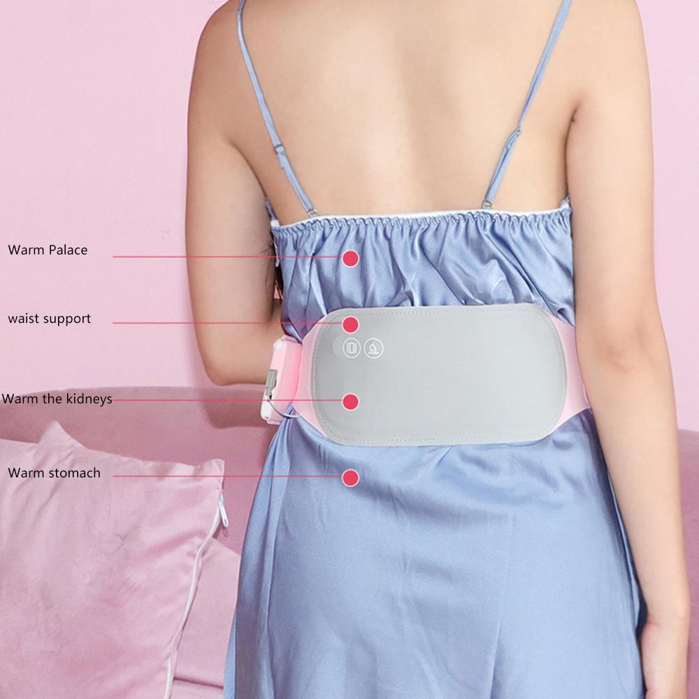 Buy USB Electric Heating belt Menstrual Heat Belt Pad Waist Support For