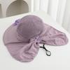 Breathable Sun Cap Anti-UV Fisherman Hat Sunscreen Cap Solar Fan Cap  Sun Protection