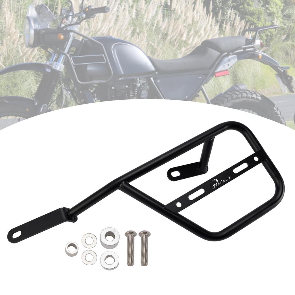 Luggage Rack Side Saddle Bag Mount Bracket Left For Re Himalayan 410 2017-2023