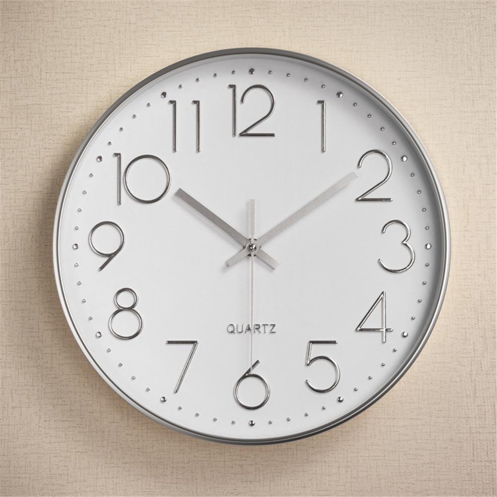 Silent Movement Wall Clock Fashion Living Room Wall Clock 12 Inch 30cm