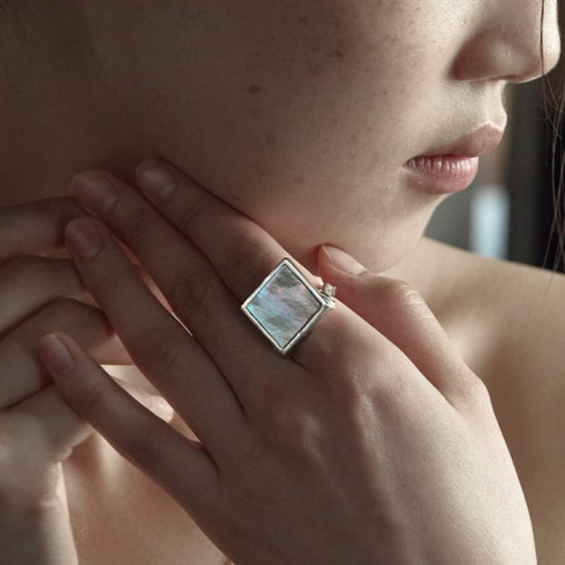 

clemence jewelry Classical Aesthetics Ring 02 silver