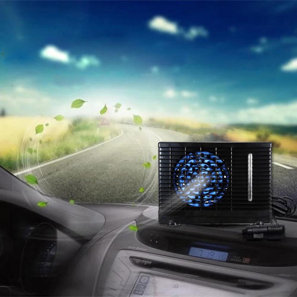 12V 3A for Outdoor Scenes Portable Mini Car Air Conditioner Quiet  Low Power Consumption Car Cooling Machine ABS Housing