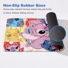 New Anime Mousepad Stitch And Angel Cute Office Deskmat 90x40cm Large Cartoon Gamer Cabinet Carpet Non-slip Keyboard Accessories