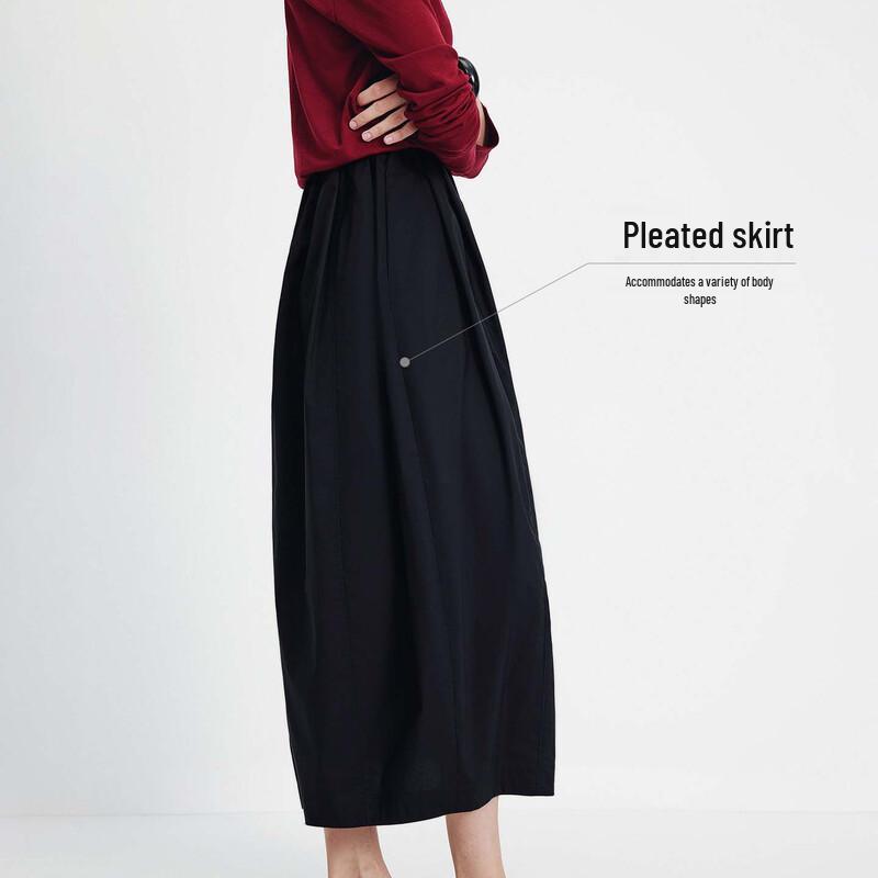 Navigare Women's Lightweight Elegant Mid-length Skirt