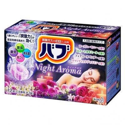Sali da Bagno Frizzanti Barb Night Aroma Confezione da 12