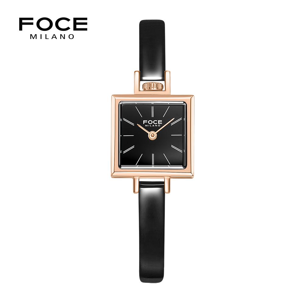 Pocheleidi 19.5Mm Women'S Square Leather Watch Fm1913L-Rg