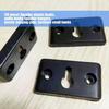 Secure Mounting Hook for Auditory Equipment Constructed Durability Plastic Featuring Anti Slip Technology Safety