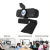 1080P Full HD Webcam with Built-in Microphone, USB Connection Fixed Focus Ideal for Work, Study Gaming & Streaming Video Capture