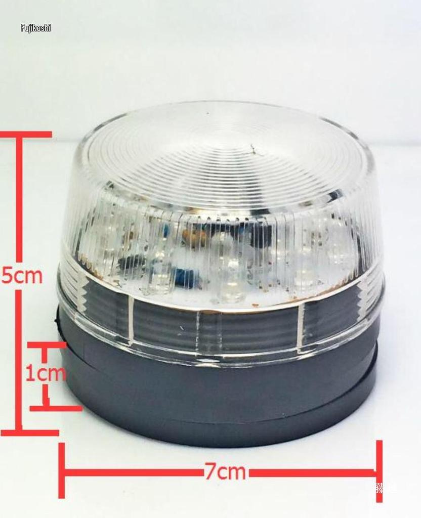Sai Li SL-79 Super Bright LED Strobe Warning Light, 24V Red
