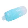 Cycling Water Bottle 650ml PP5 TPE Leak Proof Squeeze Water Bottle with Silicone Dust Cover for Outdoors Sports Fitness Running Gradient Blue White