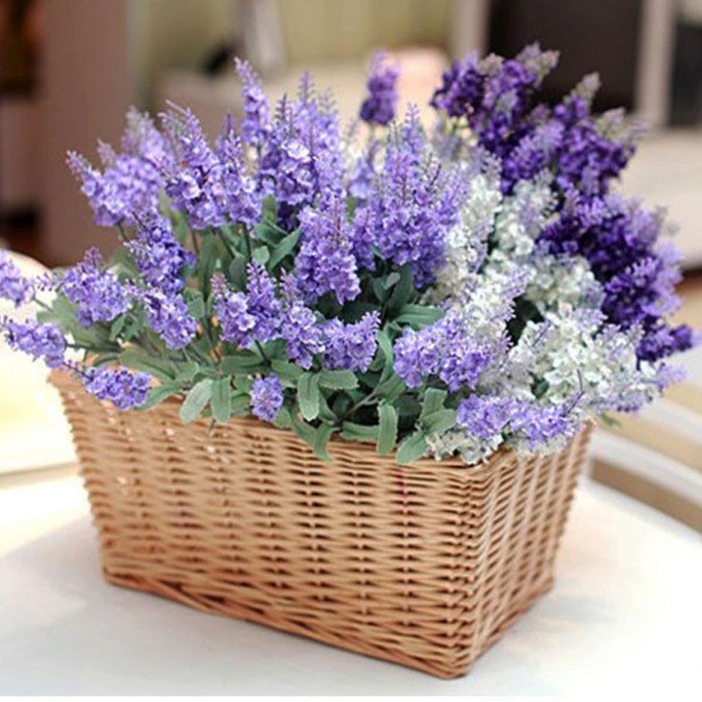 10 Heads Bouquet Silk Artificial Lavender Fake Garden Plant Flower Home Decor 10 Heads Bouquet Silk Artificial Lavender Fake Garden Plant Flower Home Decor