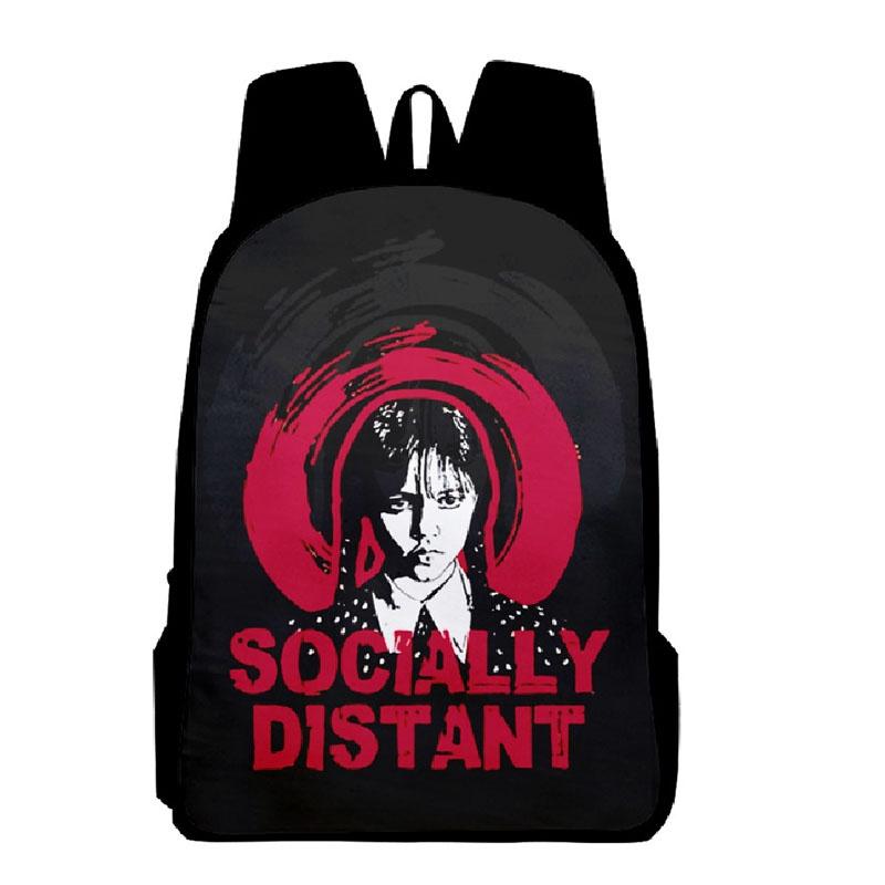 Wednesday Addams Backpack Lunch Bag Pencil Pouch For School Gift