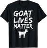 Ziegen Leben Zählen Cool Lustig Ziegen Liebhaber Geschenk T-Shirt Unisex T-Shirt