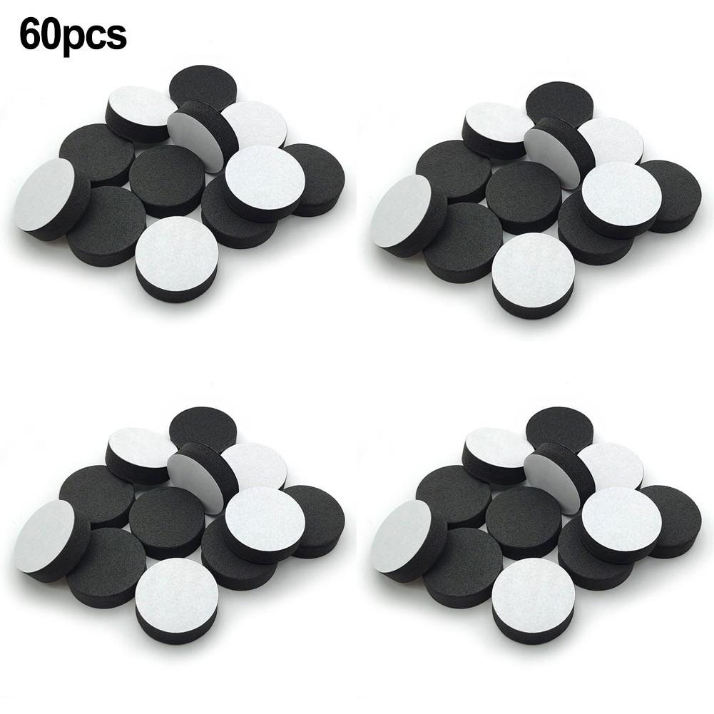 Round Flower Pot Feet Self-adhesive 24/60pcs Desk Pad