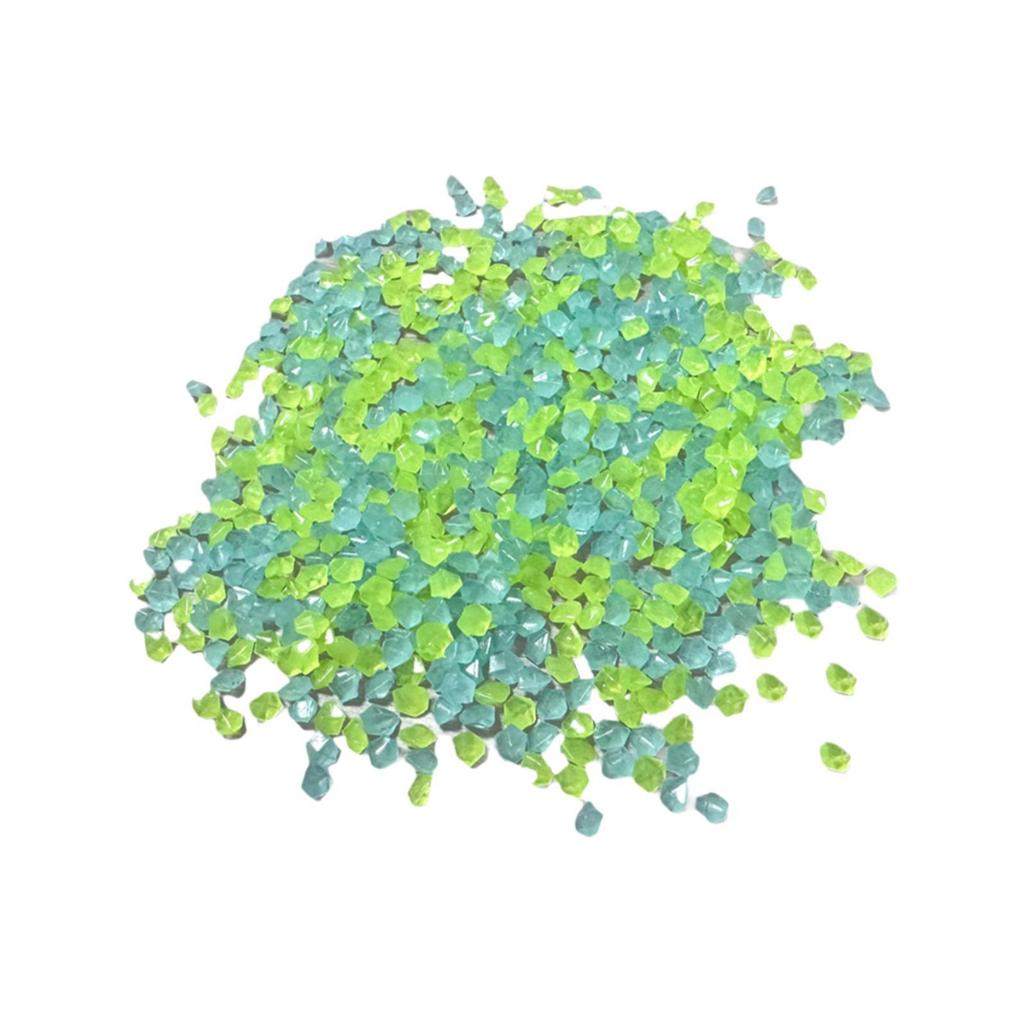 3-5mm Glow in A Dark Pebbles Sand Versatile Accessory DIY Craft Materials for Fairy Garden Decoration Smooth Surface Lightweight