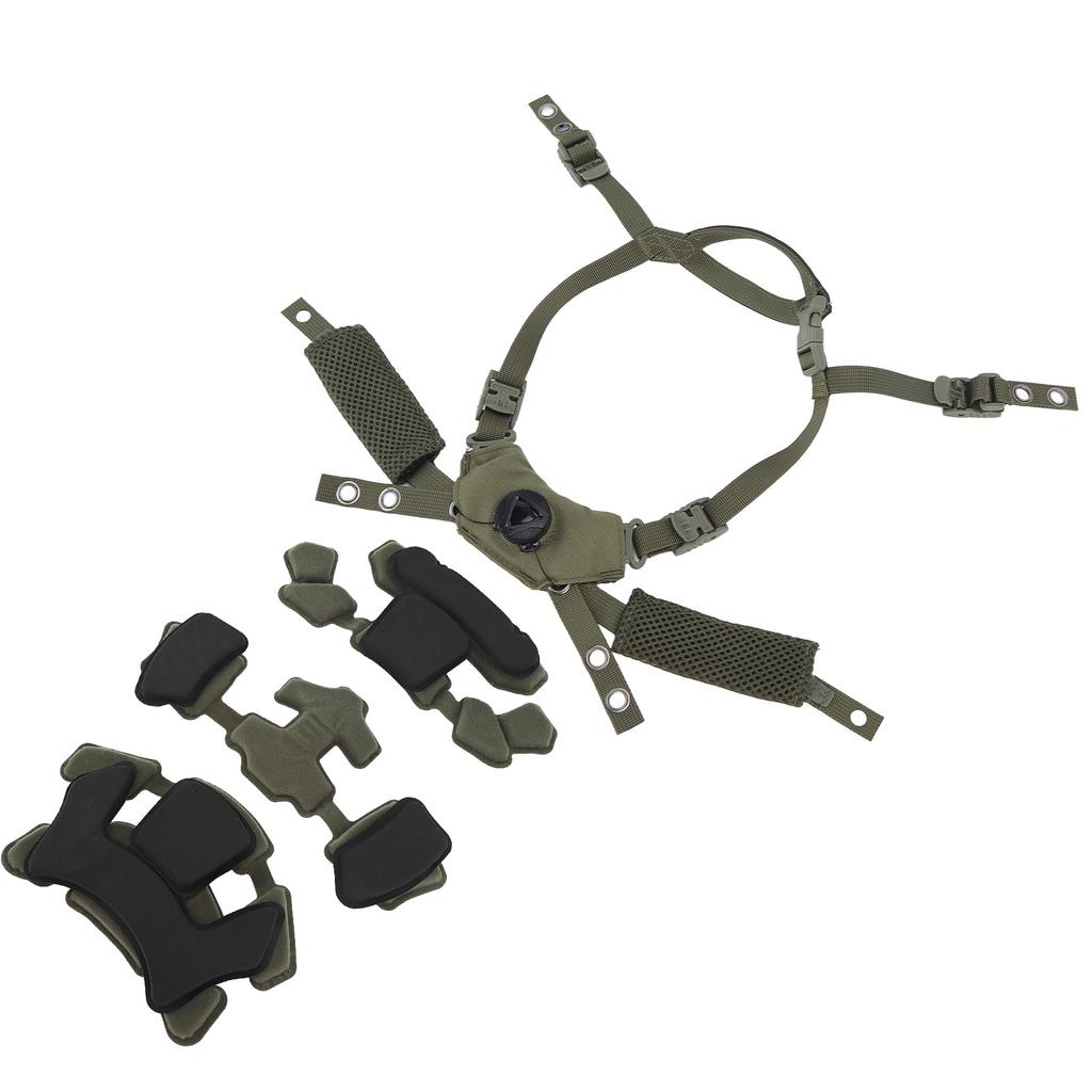 Sistem de suspensie cu cadran pentru cască, curea de bărbie, kit de căptușeală pentru cască pentru cască Fast pentru MICH pentru Wendy