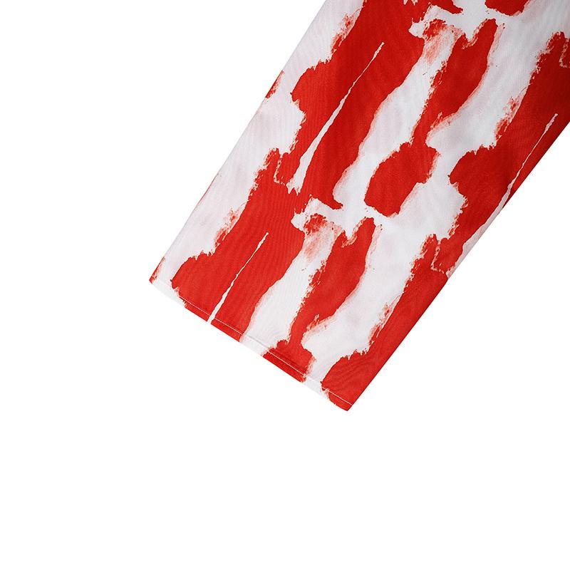 Oversized Women V Neck Long Sleeve Floral Print Casual Loose Maxi Kaftan Dress Robes