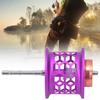 Aluminum Alloy Modified Wire Cup DIY Fishing Lure Baitcast Reel Fish Reels Accessorypurple