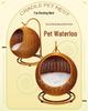 Rattan Cat Villa: Washable, Year-Round Cat House & Dog Bed