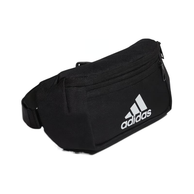 Adidas Polyester Shoulder Bag, Crossbody Bag, Sling Bag, Fanny Pack Unisex Black Adidas FN0890