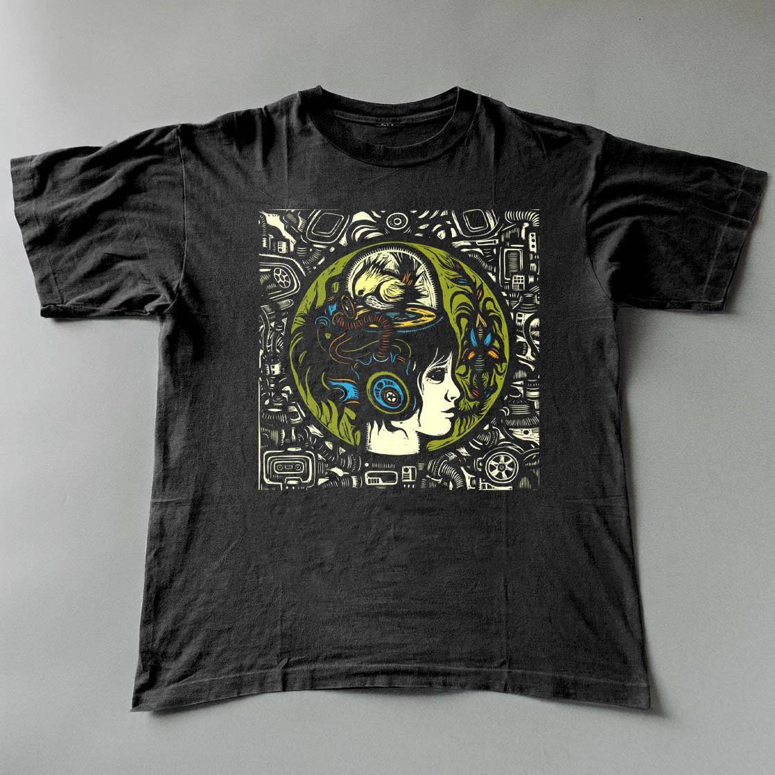 Disclosure - The Gathering Black Cotton Shirt All size S-5XL L92 M