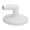 Skimmer Vacuum Plate with 90 Degree Elbow Adapter Swimming Pool Large Size Skimmer Plate Replacement for Hayward SP11071