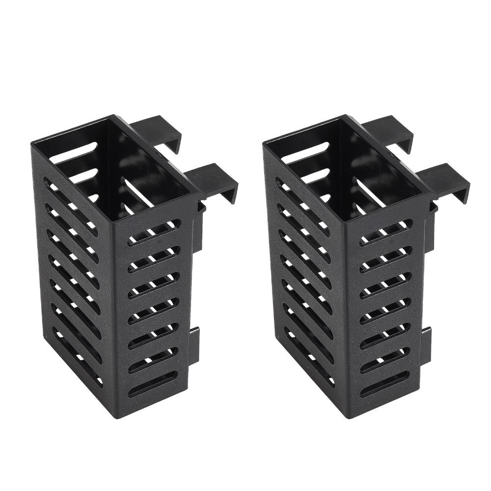 2pcs 5.04x2.09x3.15in Plant Basket Rack Stainless Steel Aquarium Planter Pot Emersed Plants