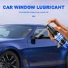 60ml Car Window Lubricant - Universal Rubber Strip Softener for Noise Elimination & Door Maintenance