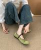 Korean version of ballet square head shallow mouth fairy with skirt shoes 2025 new autumn suede Mary Jane shoes