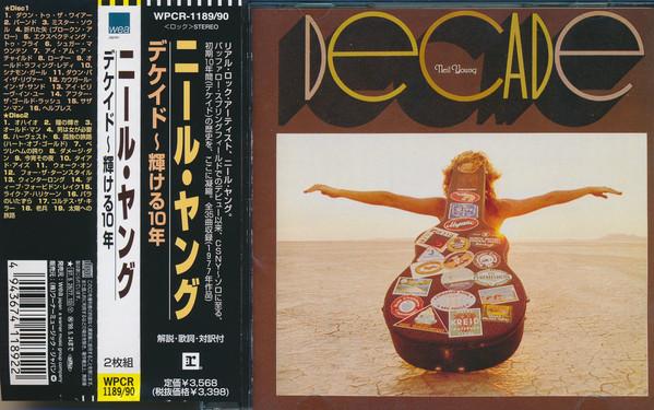 

CD NEIL YOUNG - Decade WPCR118990 Reprise Records 1997 Япония Рок Б/У