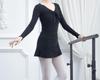 ProDance Ballet Ballet PT010M Top, Open-Waisted, Wear, (XL, Black)
