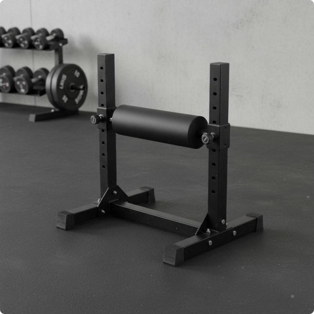 Bulgarian Split Squat Rack Stable Base Single Leg Roller Adjustable Height Fitness Equipment