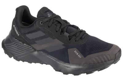 Adidas Terrex Soulstride RAIN.RDY Trail, Herren schwarze Laufschuhe