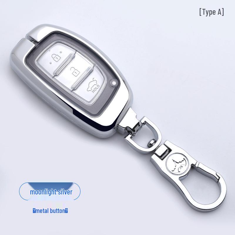 Hyundai 2019 Fiesta ix35 & All-New Santa Fe Key Cover with Buckle