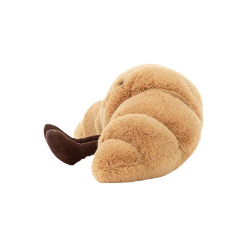JELLYCAT Fun Food Series Croissant Cute Doll Plush Doll 7cm Height