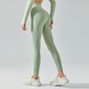 Export Double-Sided Sanding Yoga Pants No T Line Nude Feel Hip Lifting Waist Outdoor Running Sports Slim Fit Fitness Pants Outwear