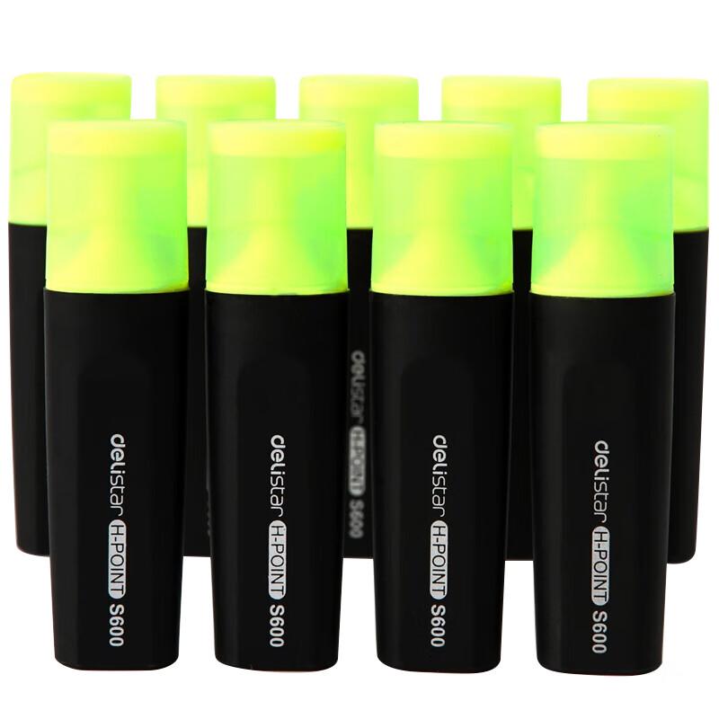 Deli Fluorescent Highlighter Pen Set