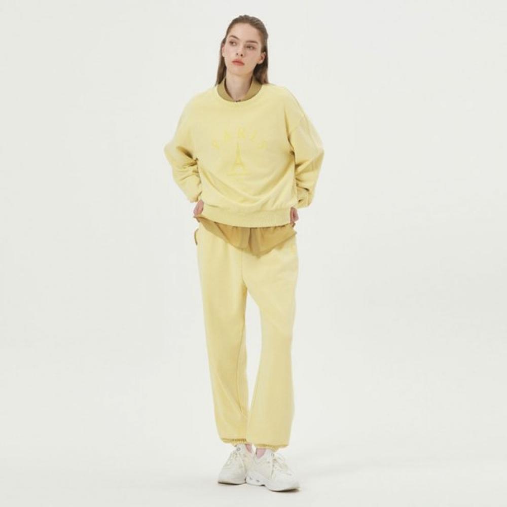 Huit Washed Semi Roomy Fit Jogger Htwjg5i01t