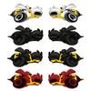 Metal 3D Car Sticker Bumblebee Emblem Badge Decals for Dodge Charger SRT8 SRT4 Chevrolet 6.4 Caravan SRT Durango Ram Accessories G8