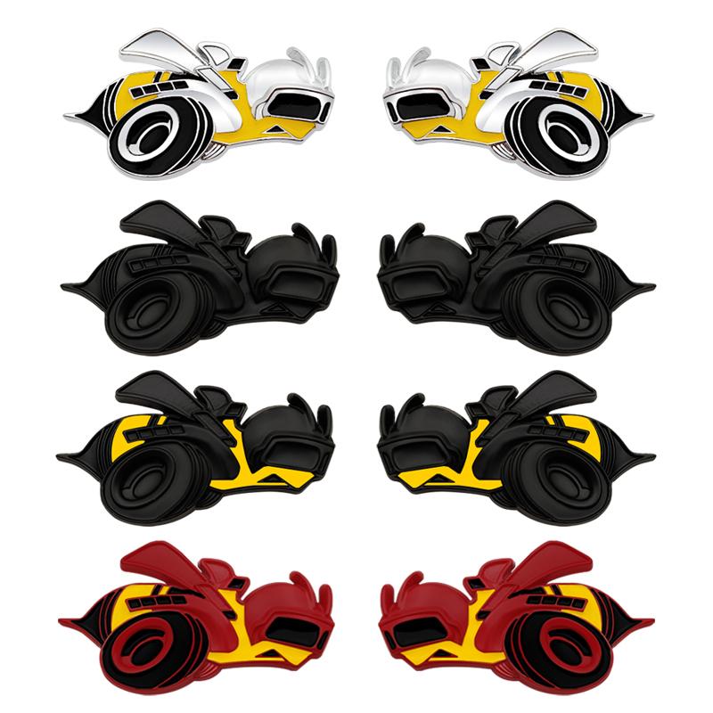 Metal 3D Car Sticker Bumblebee Emblem Badge Decals for Dodge Charger SRT8 SRT4 Chevrolet 6.4 Caravan SRT Durango Ram Accessories G8